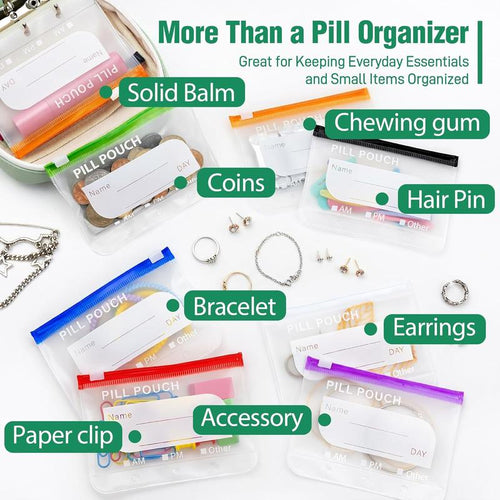 14 in 1 Pill Pouch Organizer